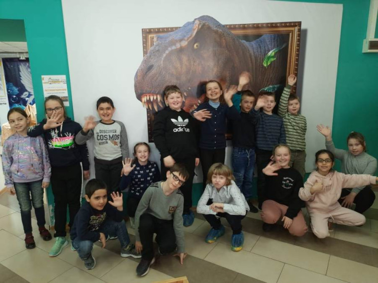 3б класс в музее.